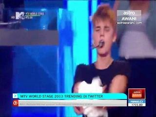 MTV World Stage 2013 trending di Twitter
