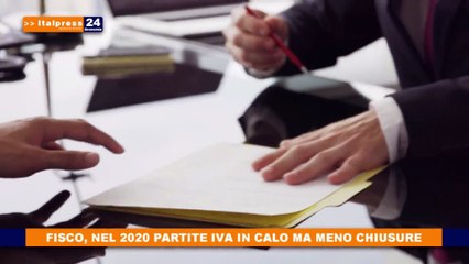 Partite Iva in calo nel 2020