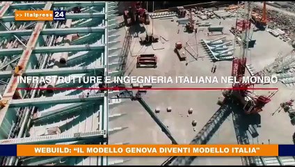 Webuild: "Il modello Genova diventi modello per l'Italia"