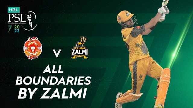 All Boundaries By Zalmi | Islamabad United vs Peshawar Zalmi | Match 24 | HBL PSL 7 | ML2G