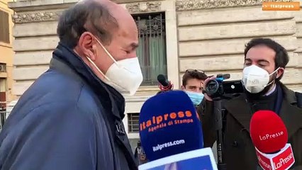 Bersani "Giusto rafforzare legame Pd-M5S-Leu"