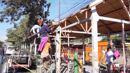 Alcaldía de Managua inicia plan de rehabilitación de parada de buses