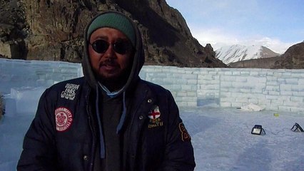 Uma miragem no ‘deserto de gelo’