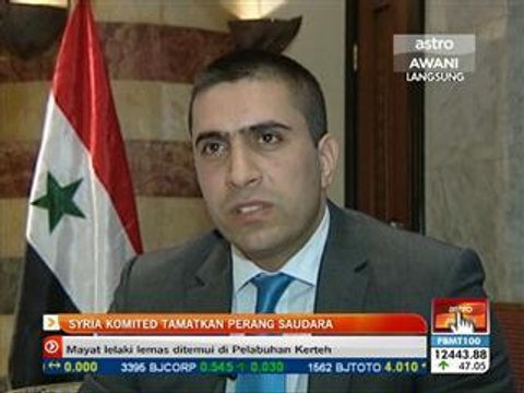 Syria komited tamatkan perang saudara