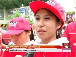 Sambutan Krismas di Malaysia lebih meriah