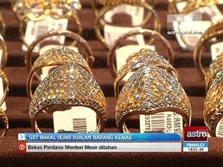 GST bakal jejas jualan barang kemas
