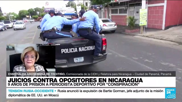 Esmeralda Arosemena: En Nicaragua hacemos un llamado al desarrollo de juicios con garantías