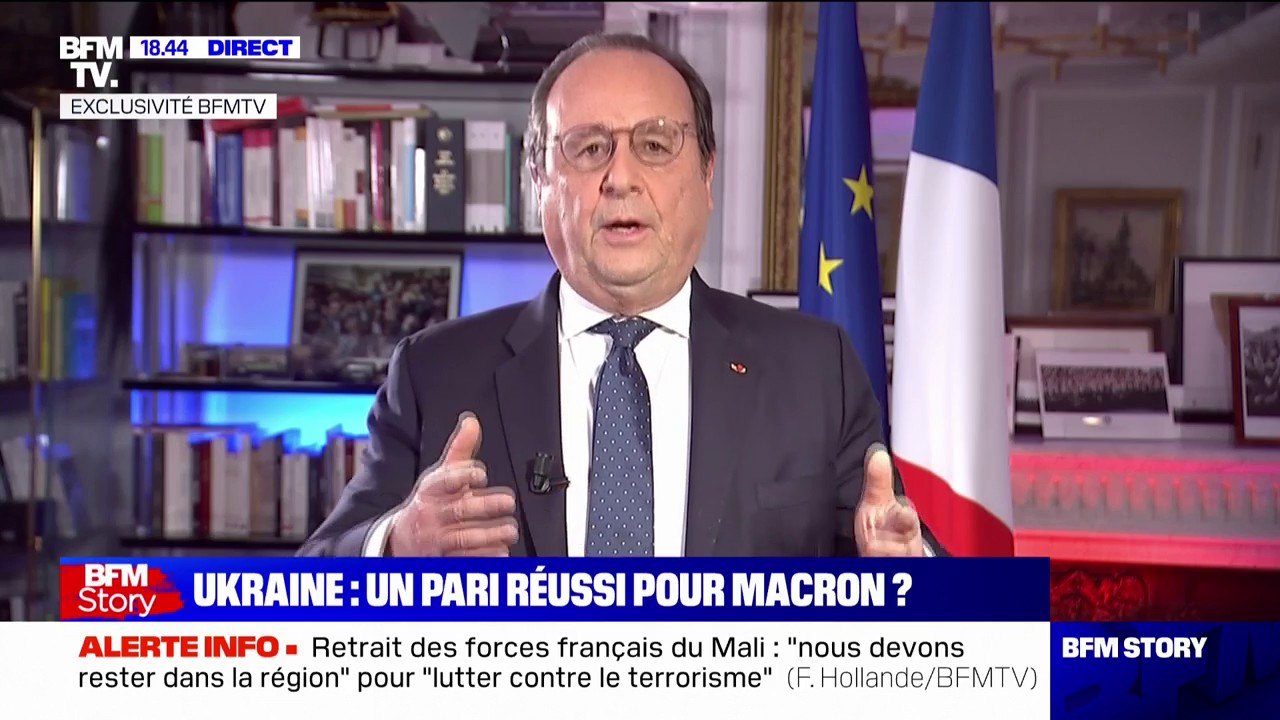 François Hollande sur la crise ukrainienne: "Vladimir Poutine ne comprend que la menace de la force"
