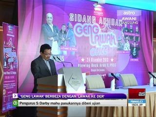 'Geng Lawak' berbeza dengan 'Lawak Ke Der'