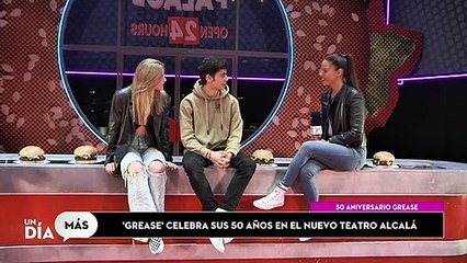 UN DIA MAS / ENTREVISTA A LOS ACTORES DE 'GREASE'