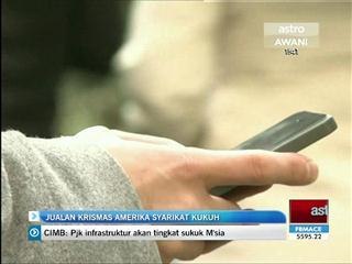 Jualan dalam talian sempena Krismas di AS kukuh