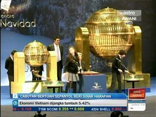 Cabutan bertuah Sepanyol beri sinar harapan