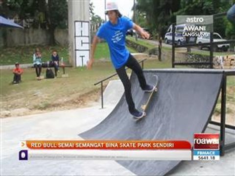 Red Bull semai semangat bina Skate Park sendiri