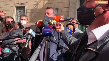 Salvini "Poco rispettoso parlare oggi di chiusure a Pasqua"