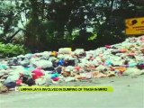 Umpan Jaya involved in dumping of trash at MRR2