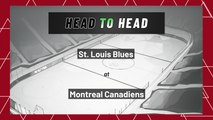 Montreal Canadiens vs St. Louis Blues: First Period Over/Under