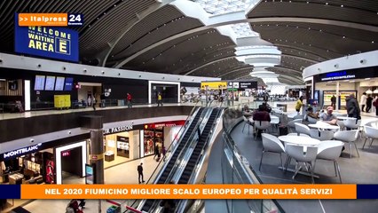 Nel 2020 Fiumicino migliore scalo europeo per qualità servizi