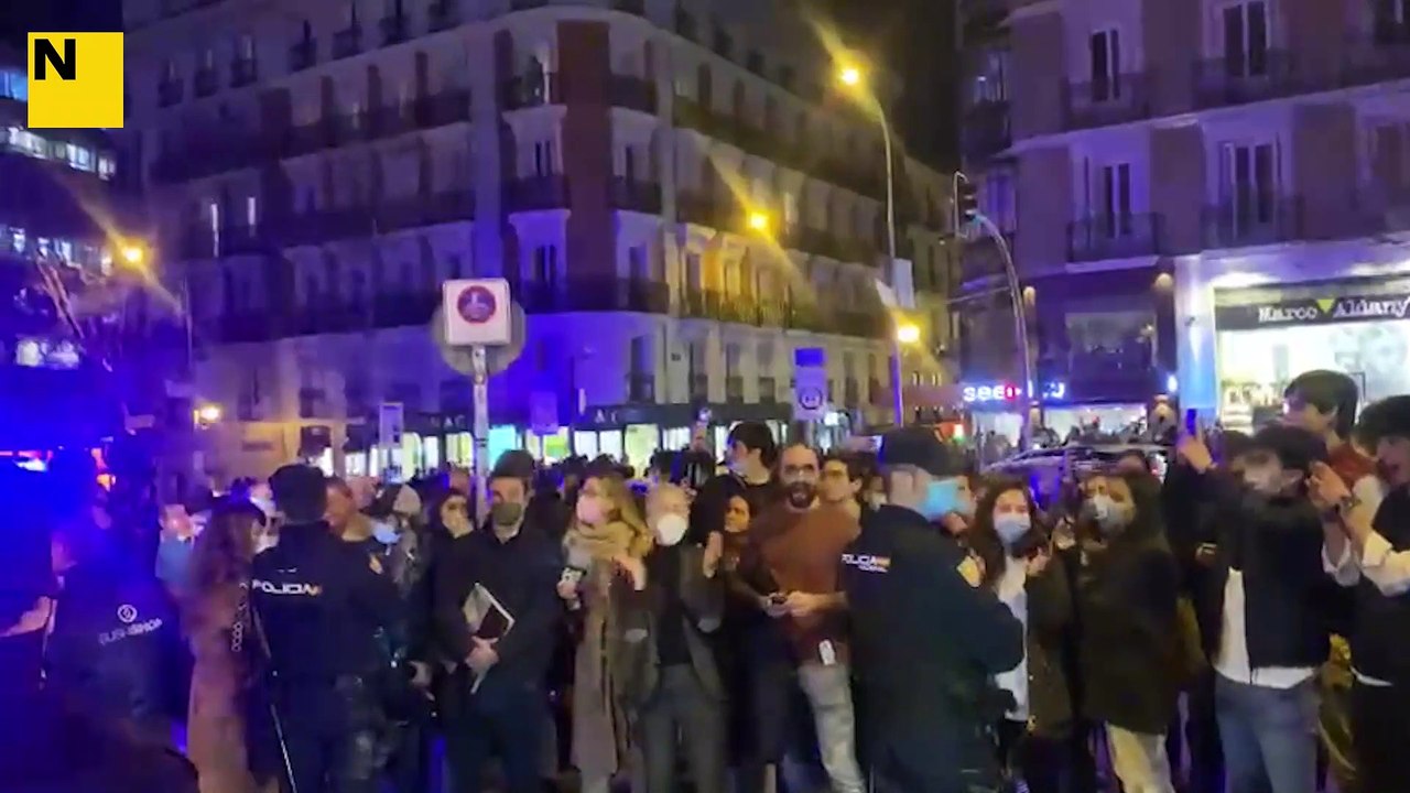 Protesta davant de la seu