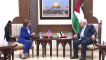 ABD Temsilciler Meclisi Başkanı Pelosi, Filistin Devlet Başkanı Abbas ile görüştü