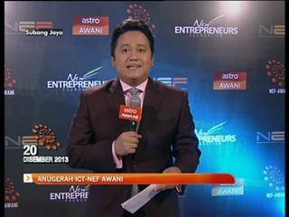 Perkembangan terkini Anugerah ICT NEF-Awani (8:00pm)