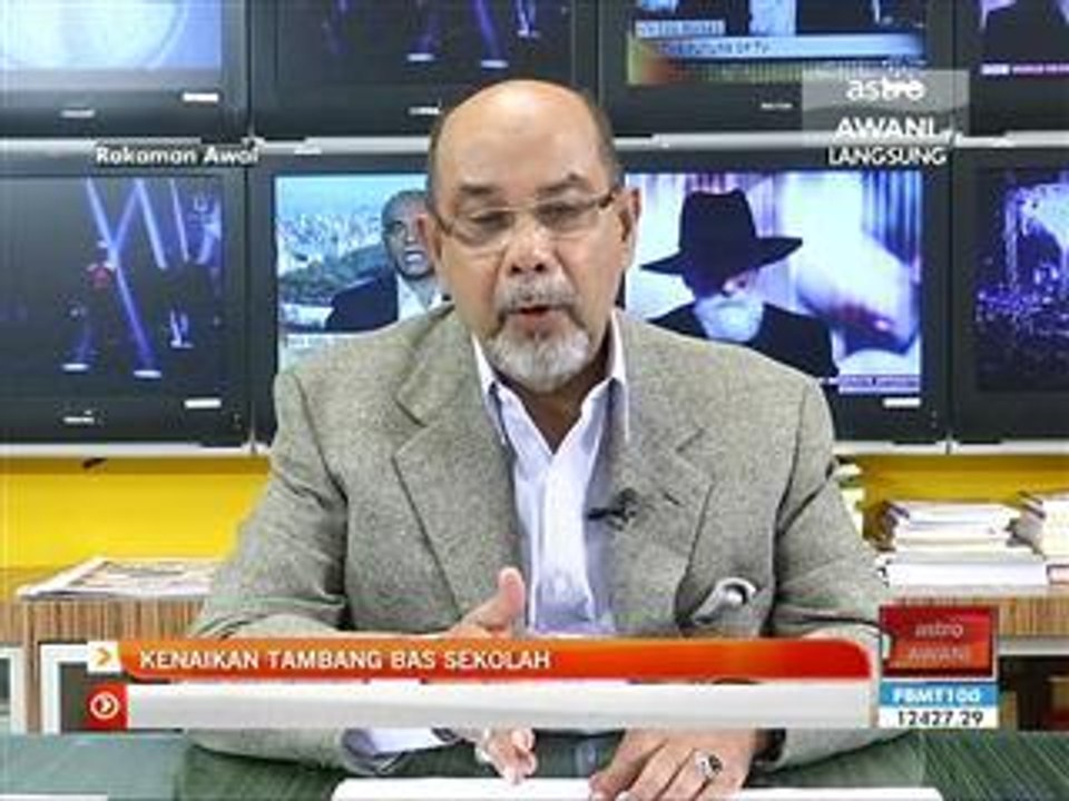 Kenaikan tambang bas sekolah: Pengerusi SPAD