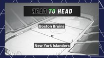 New York Islanders vs Boston Bruins: First Period Moneyline