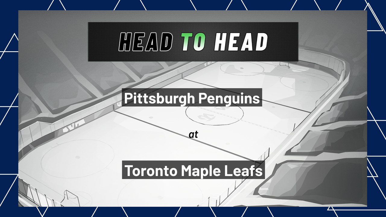 Toronto Maple Leafs vs Pittsburgh Penguins: First Period Moneyline