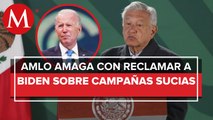 AMLO analiza preguntar a Biden razón de EU para financiar campañas contra su gobierno