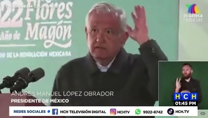 Presidente de México López Obrador cree que la detención de mandatario hondureño violó los DDHH
