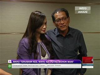 Mahu teruskan kes, mahu Adi Putra mohon maaf