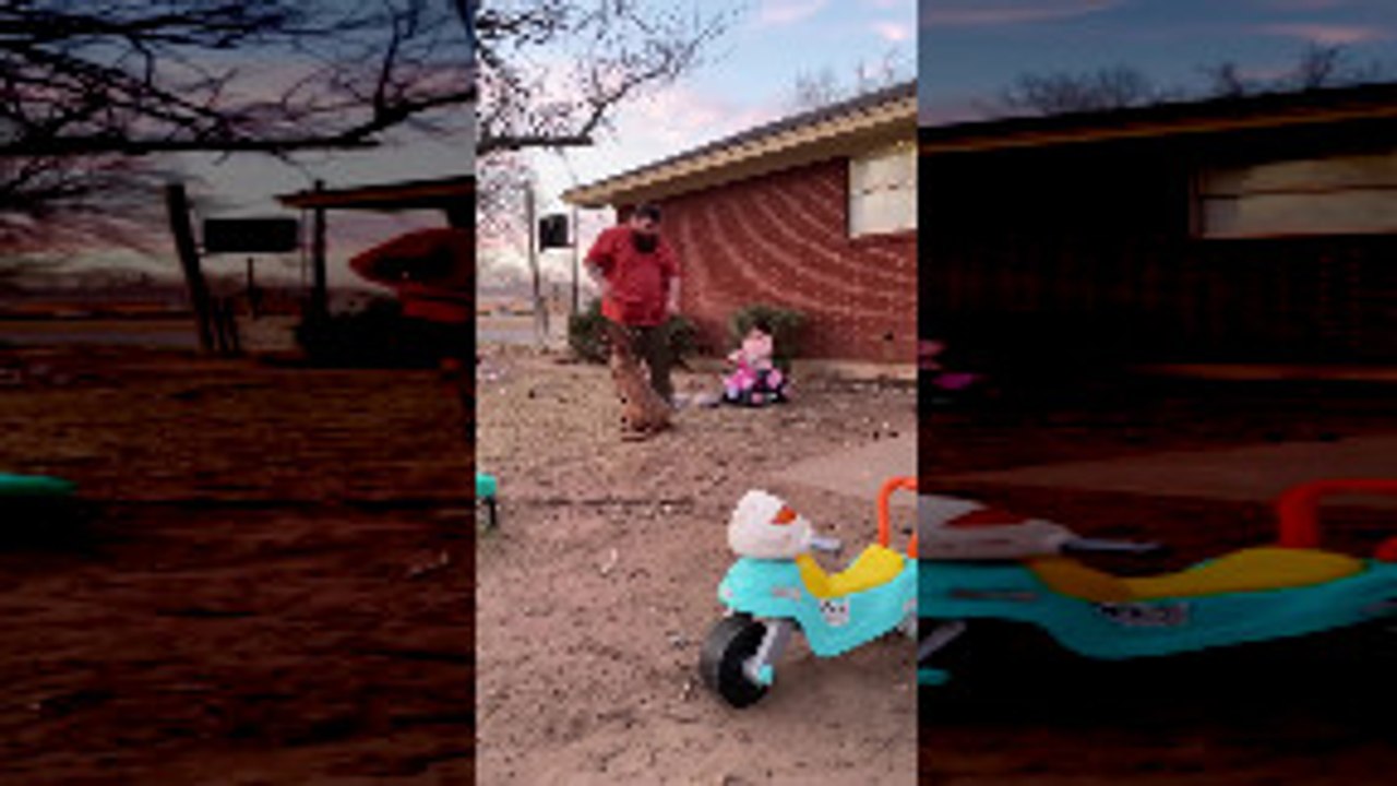 Girl Crashes on Four-Wheeler Pulled by Lab