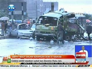 Empat maut dalam serangan bom Nairobi