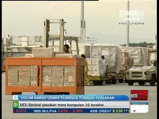 Volum Kargo udara dijangka tumbuh perlahan