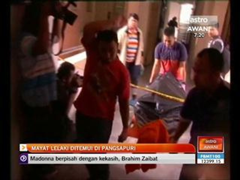 Mayat lelaki ditemui di pangsapuri