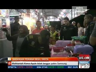 Kedah: Barangan peniaga degil disita