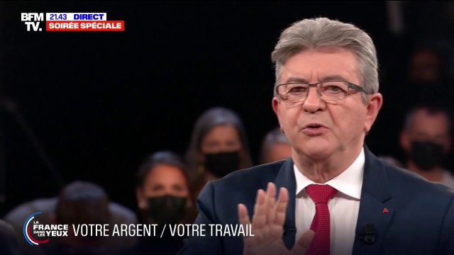 Ma politique est bonne pour les entreprises : Jean-Luc Mélenchon veut un Smic à 1400 euros nets