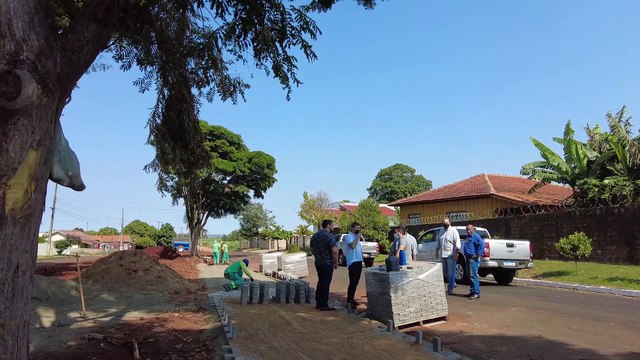 Marcelo Reis visita obras em várias regiões de Ivaiporã