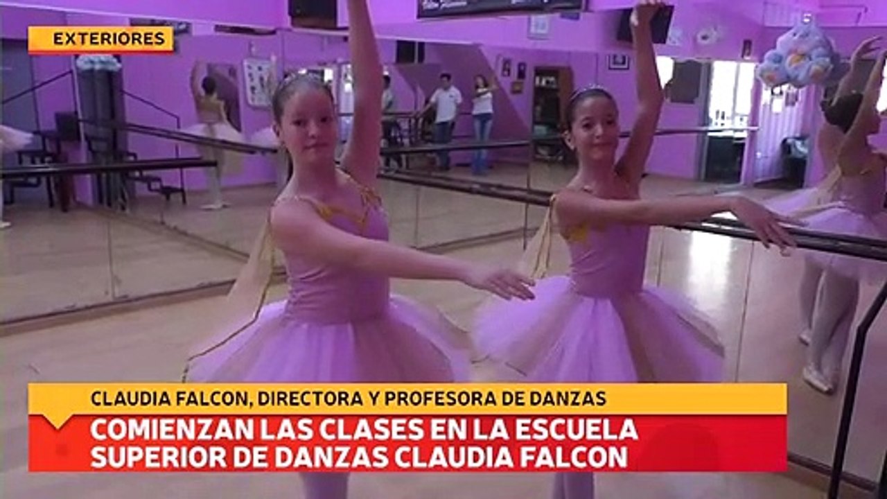 Comienzan las clases en la escuela superior de danzas Claudia Falcon