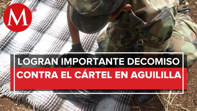 Ejército decomisa más de 10 mil cartuchos útiles en Aguililla, Michoacán
