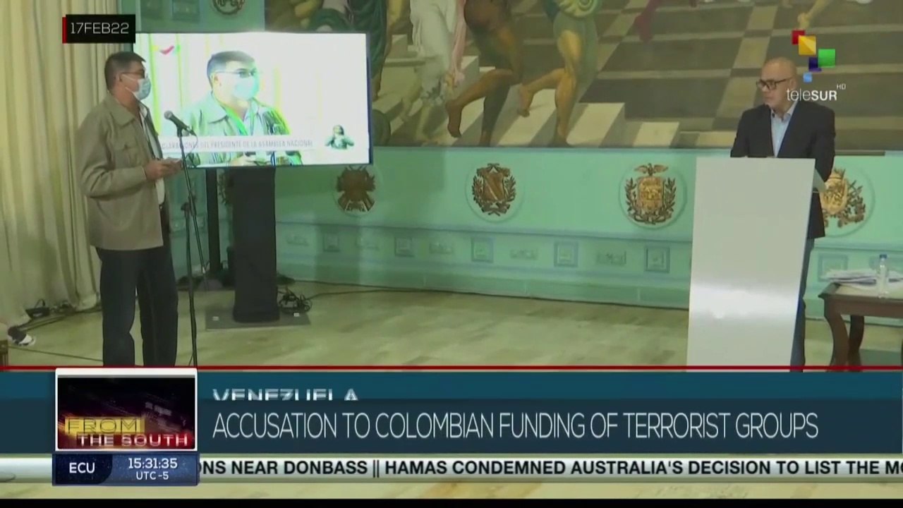 Venezuela denounces links between criminal groups and Colombian authorities