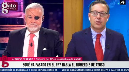 Alfonso Serrano (PP): 'Ella no va por ahí haciendo haciendo listas de adeptos'