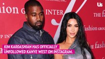 Kim Kardashian Officially Unfollows Kanye West on Social Media