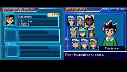 Beyblade Metal Masters NDS - Modo Arcade con Masamune #MetalFight #Masamune #RayStriker #RJ_Anda