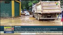 teleSUR 17:30 17-02: En Brasil continúan fuertes lluvias y dejan más de un centenar de fallecidos