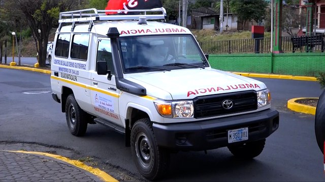 Matagalpa recibe ambulancias para prestar servicios a la población