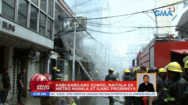 Kabi-kabilang sunog, naitala sa Metro Manila at ilang probinsya | UB