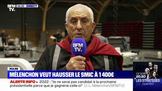 La France dans les Yeux : Majid, retraité, réagit à la proposition de Jean-Luc Mélenchon d'instaurer une retraite au Smic minimum pour toute carrière complète