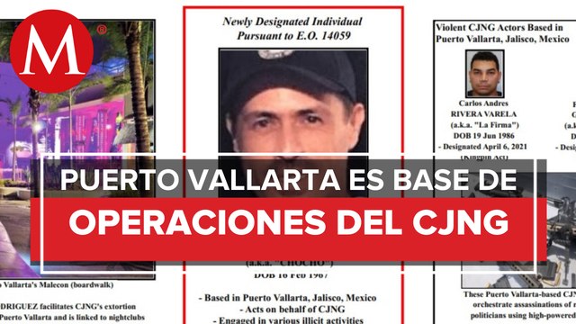 Departamento del Tesoro designa en su lista negra a presunto lugarteniente del CJNG en Vallarta