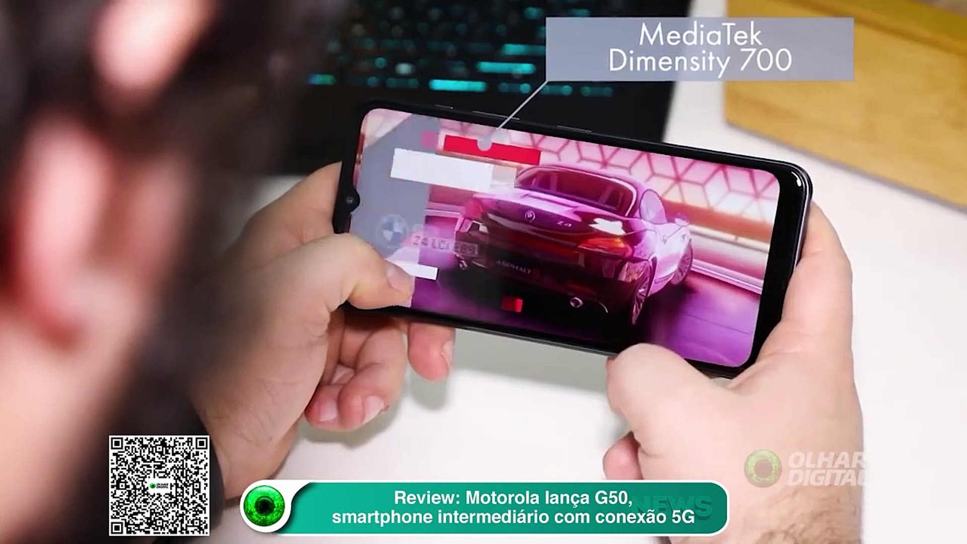 Review Motorola lança G50, smartphone intermediário com conexão 5G