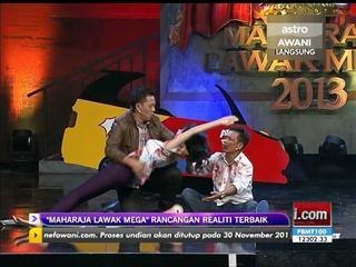 'Maharaja Lawak Mega' rancangan realiti terbaik